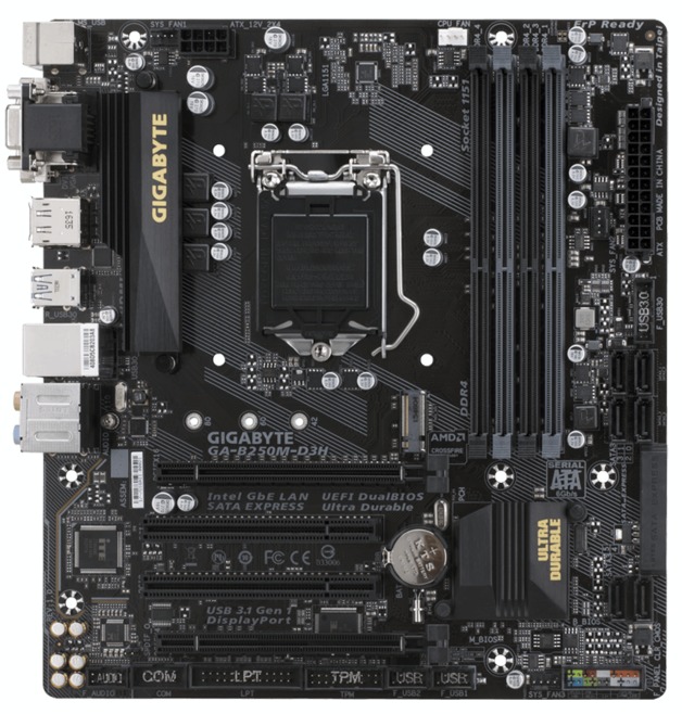 Mainboard GIGABYTE B360M D3H