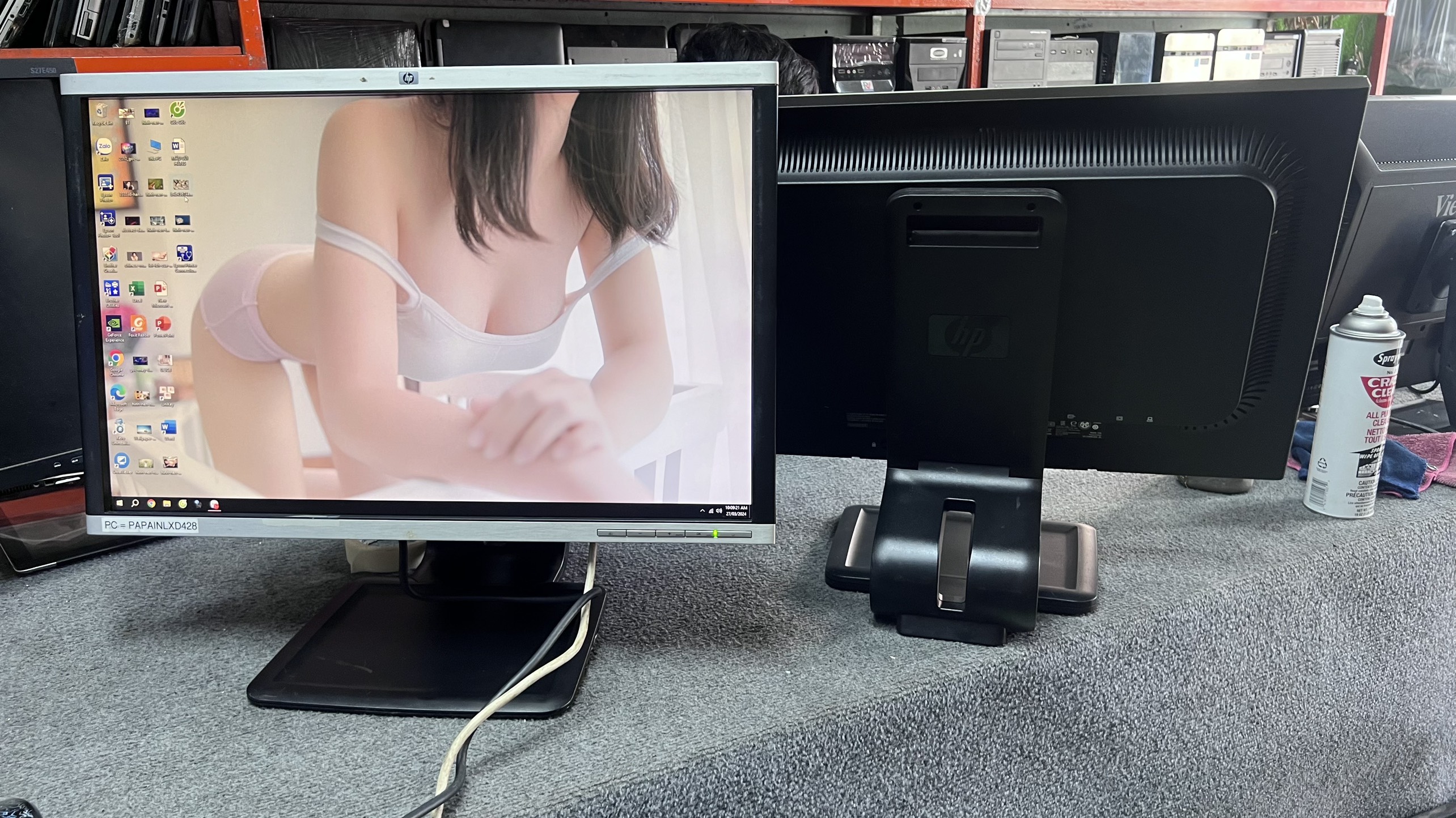 màn hình 24in HP cũ đã qua sử dụng