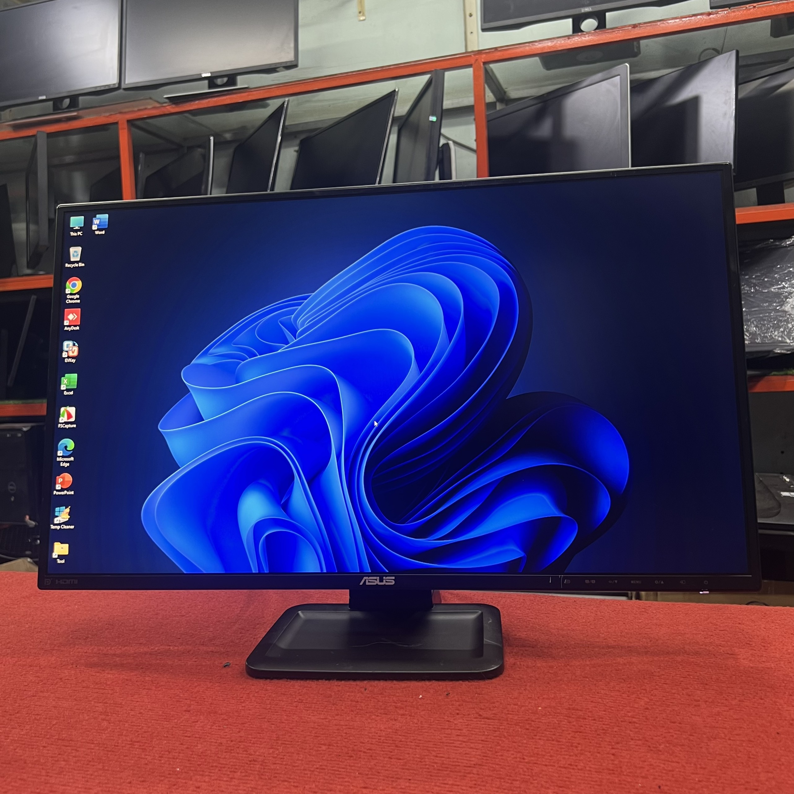Màn hình ASUS VN279 ,27inch, full cổng , viền mỏng