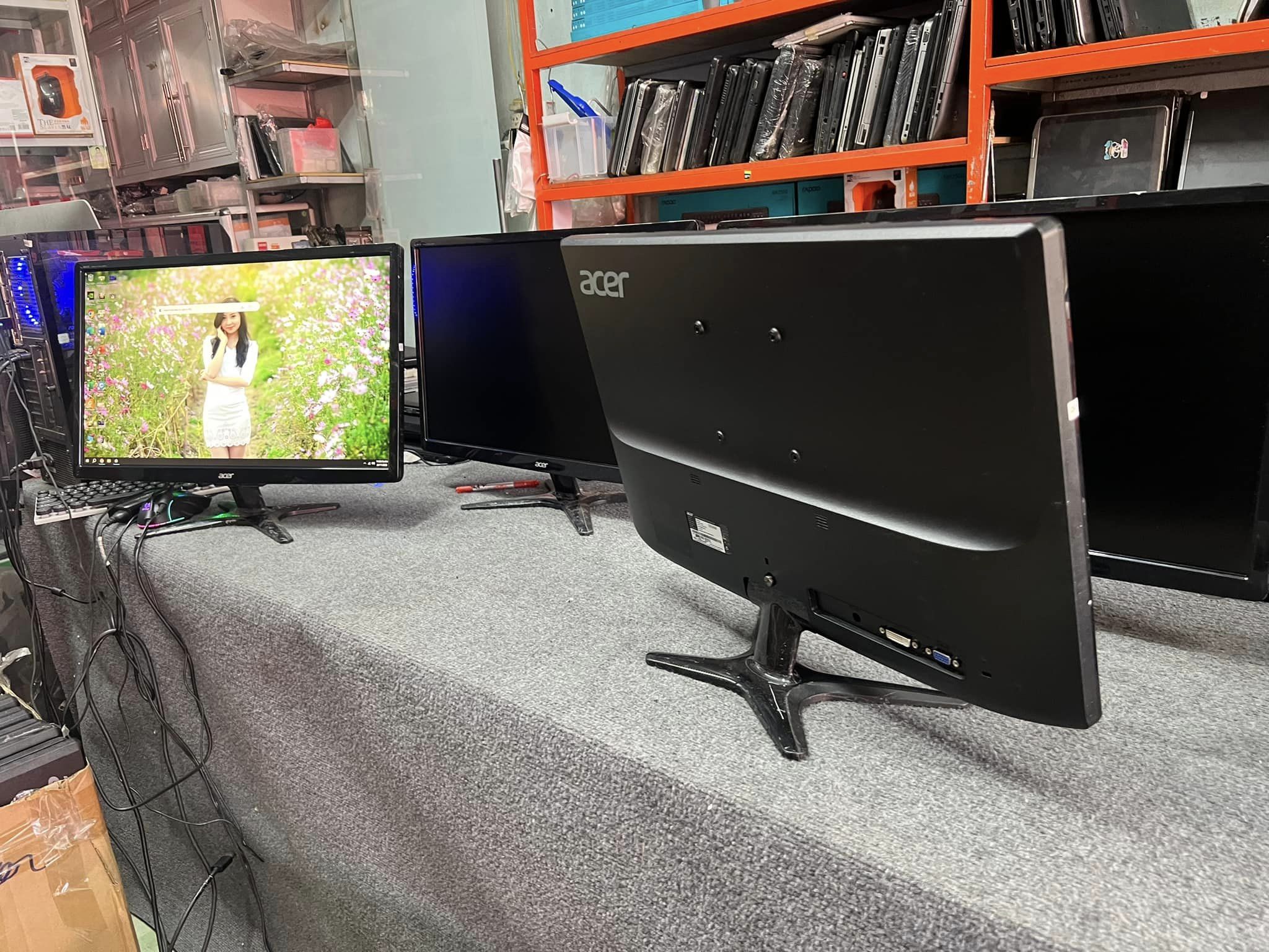 màn hình máy tính cũ 24in acer led đẹp
