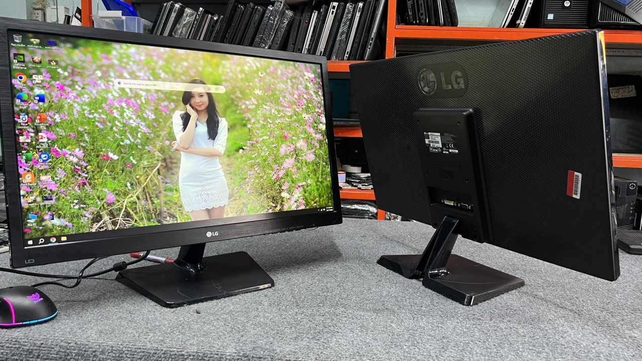 màn hình máy tính cũ 24in Led full HD LG