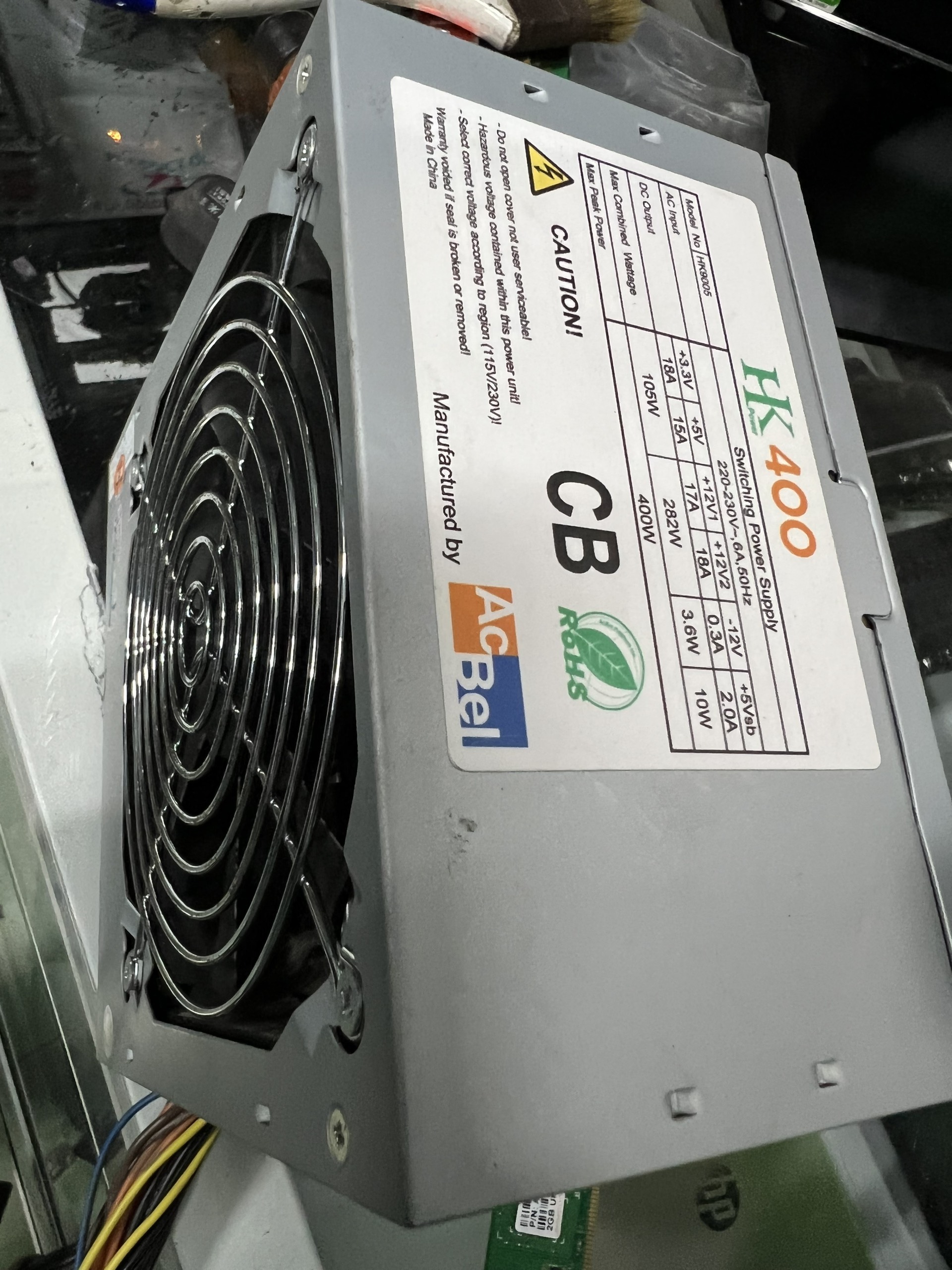 Nguồn máy tính AcBel HK400-400W 98%