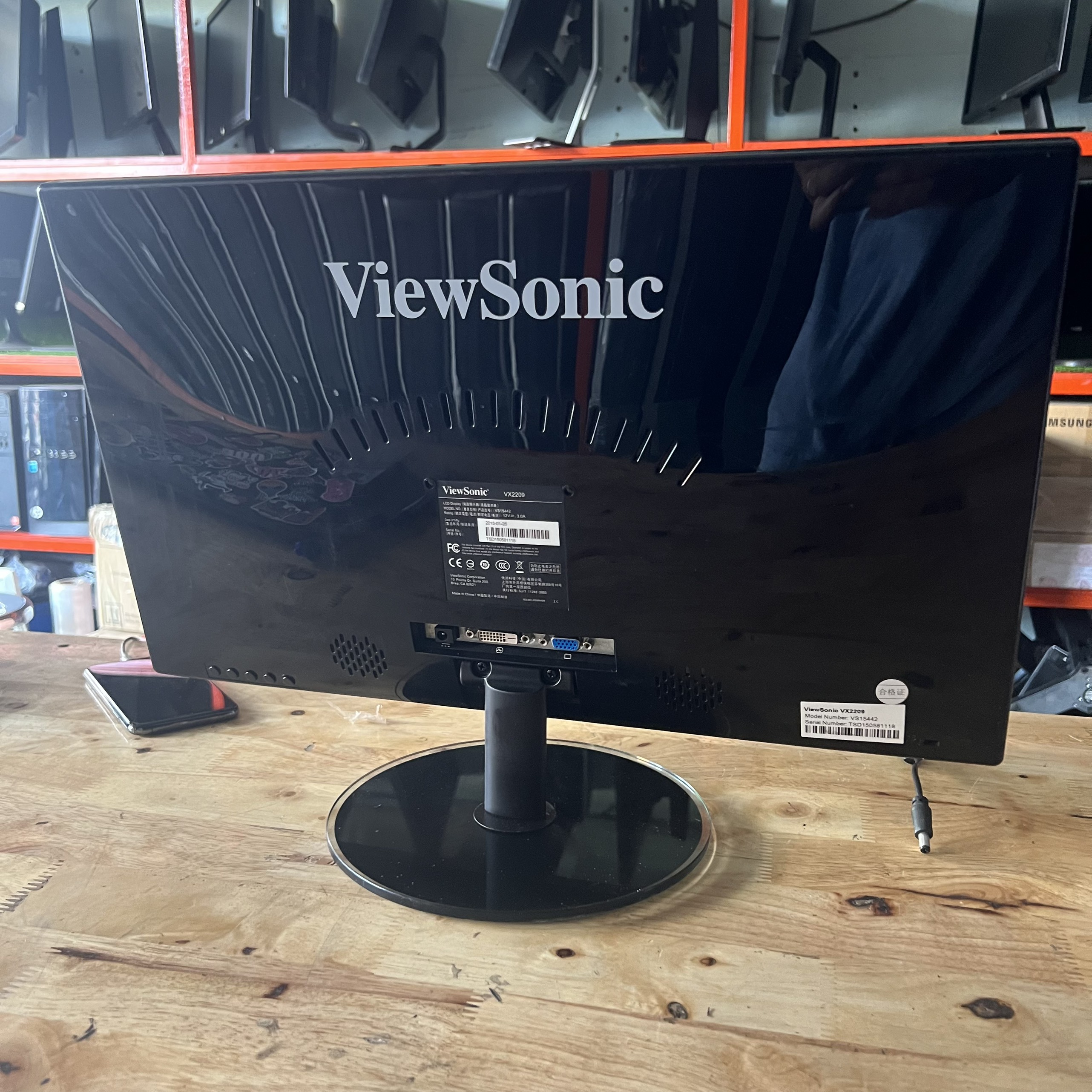 Màn Hình Viewsonic VX2209 22in đẹp